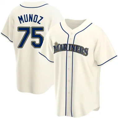 Anybody know why Andres Munoz isn't listed as a selectable player on mlbshop .com? Is he changing his number, is that why? : r/Mariners