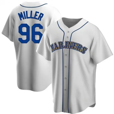 Andrew Miller Youth Replica Seattle Mariners Cream Alternate