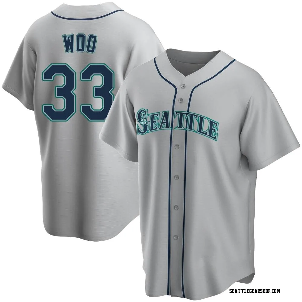 Eduard Bazardo Men's Nike White Seattle Mariners Home Replica Custom Jersey