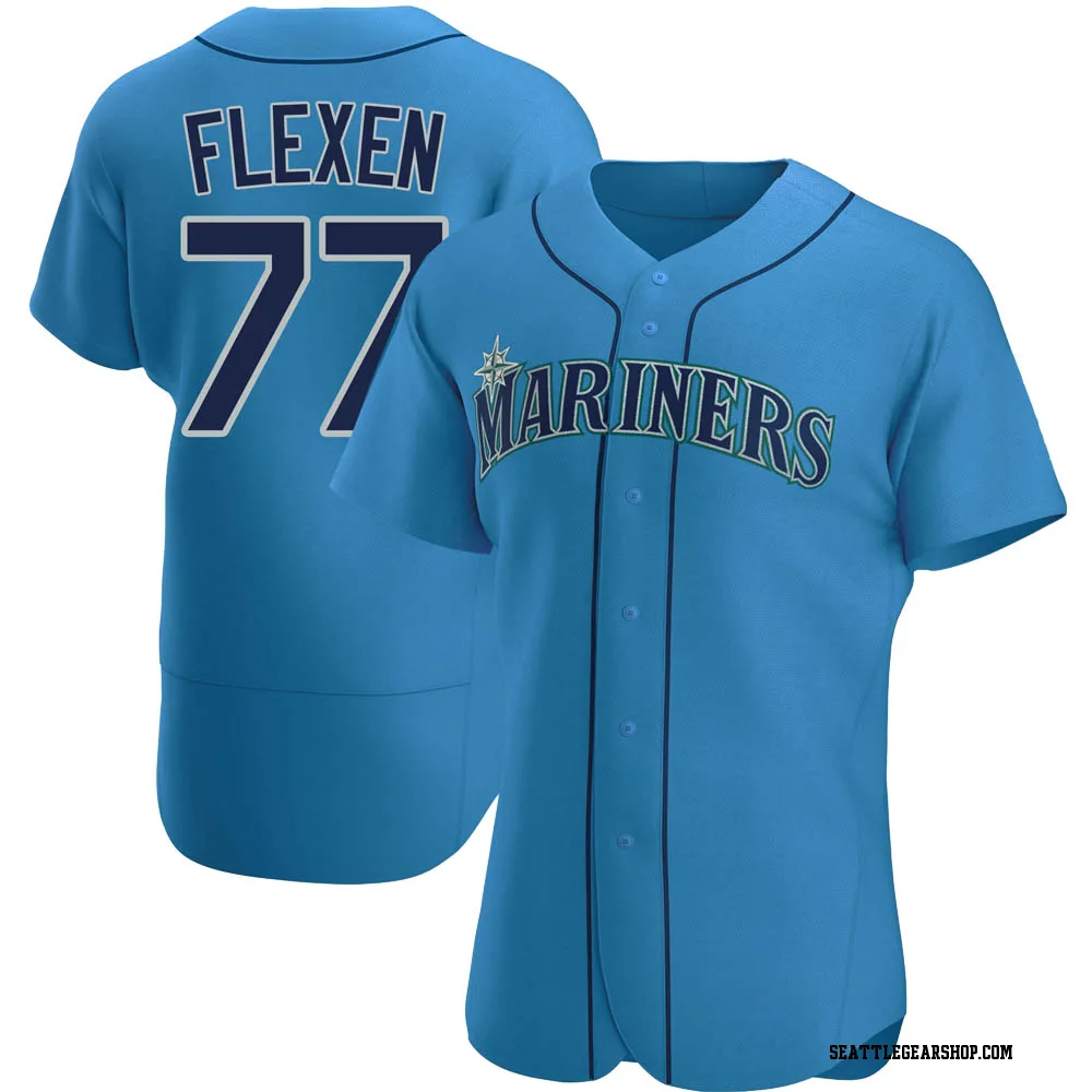 Chris Flexen Game Used Marineros Jersey - Size 48