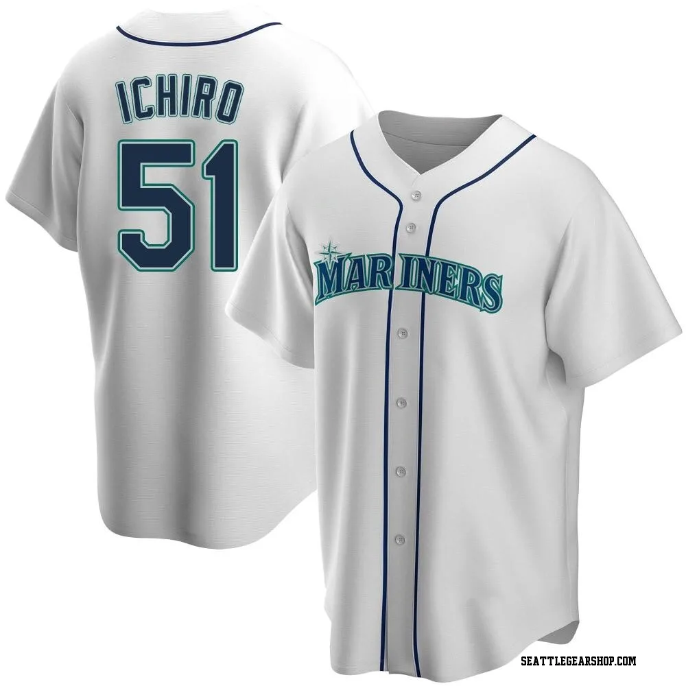 Ken Griffey Youth Replica Seattle Mariners White Home Cooperstown  Collection Jersey - Seattle Store