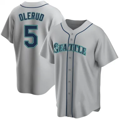 Youth Seattle Mariners John Olerud Replica White Black/ Jersey