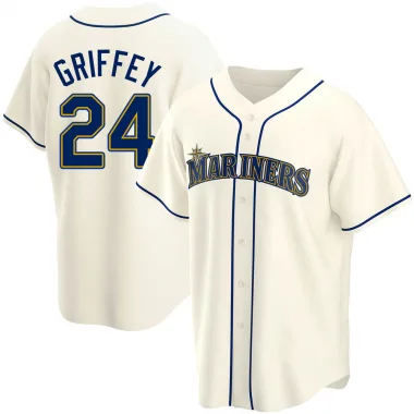 Youth Ken Griffey Seattle Mariners Replica Green Salute to Service