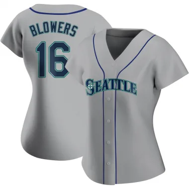 Big & Tall Men's Matt Brash Seattle Mariners Replica Gray Road Jersey