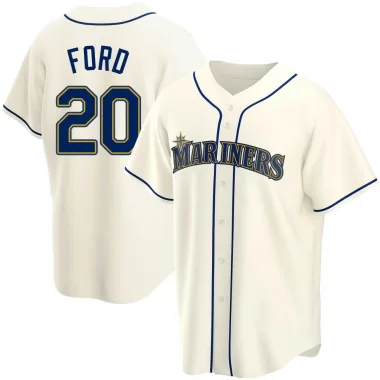 Seattle Mariners JP Crawford Cream Alternate Replica Jersey